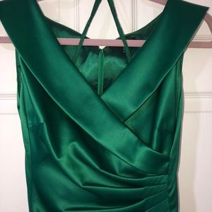 Emerald Green Dress